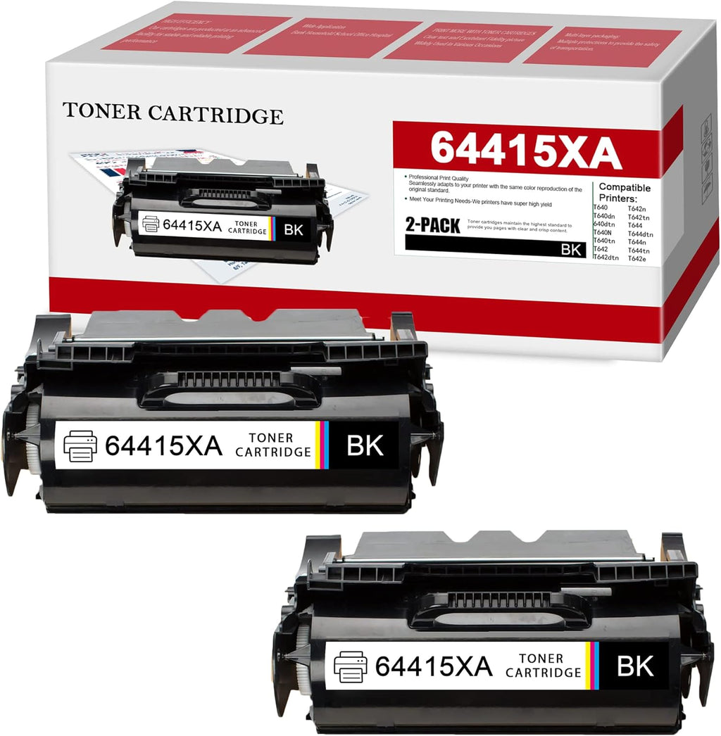 2 Pack Black Toner Cartridge G209053