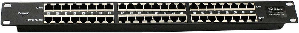 24 Port Passive PoE Injector with 48V 120W Power Supply S509959