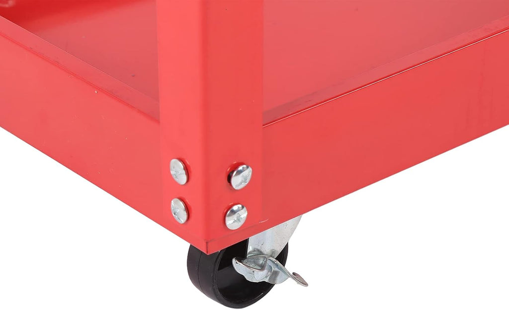 Utility Cart 2-Tray Rolling Storage Trolley C742850