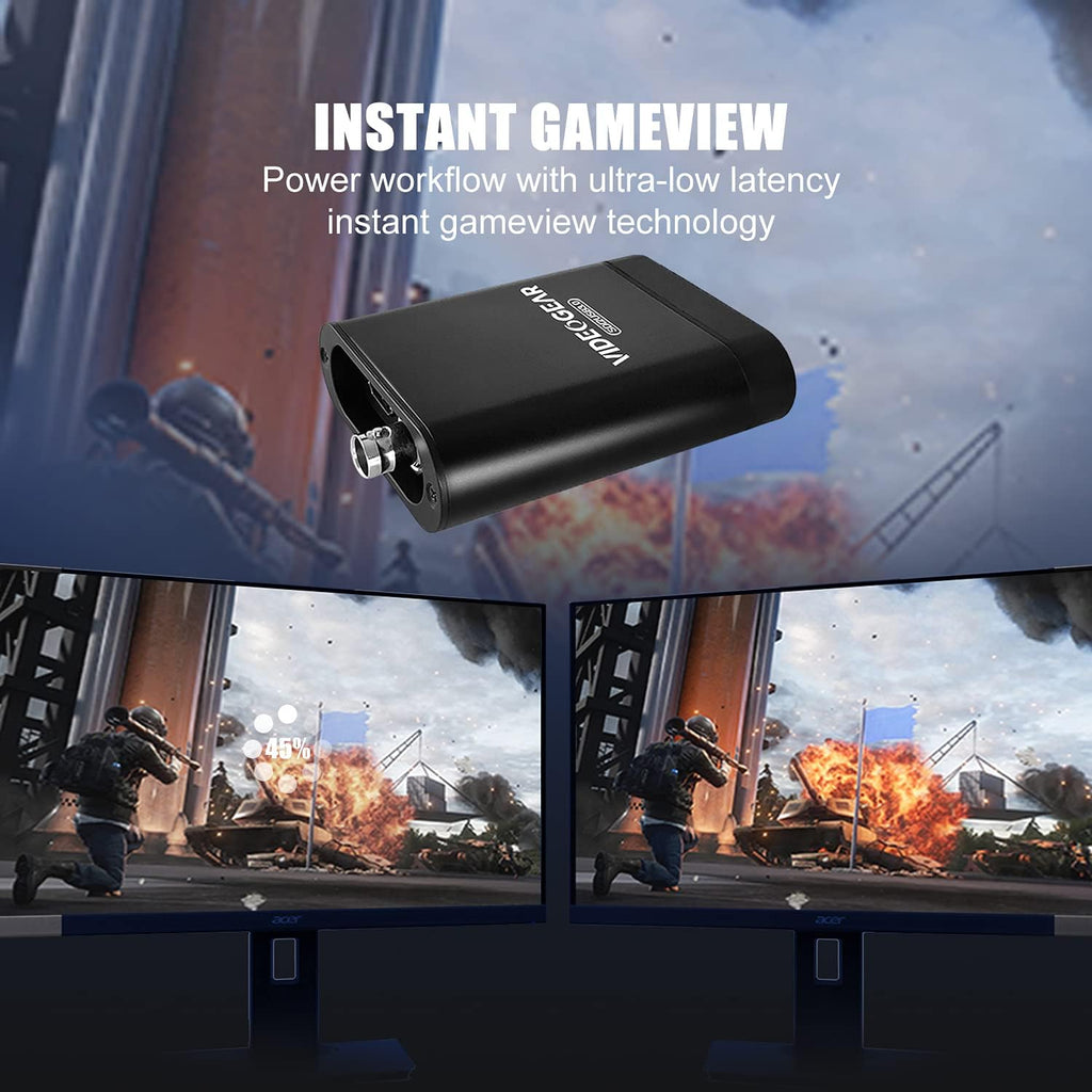 Game Capture Device SDI/HDMI to USB 3.0 with HDMI Loop Output F558