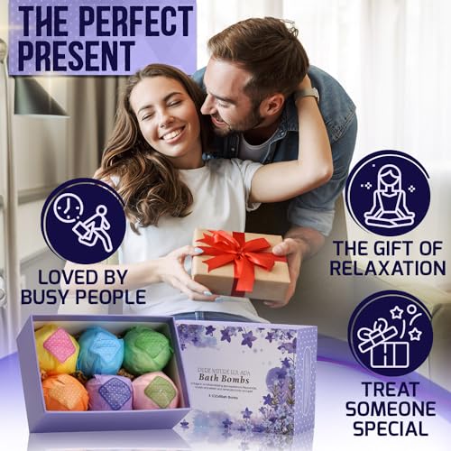 Bath Bombs Gift Set 6 x 4.1 oz X902
