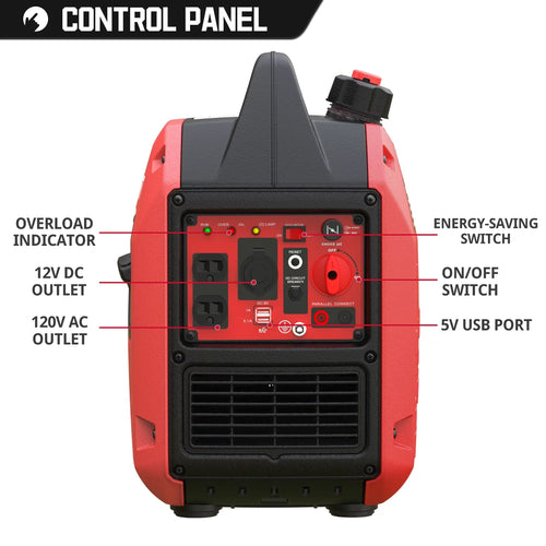 2500W Portable Inverter Gas Generator G851
