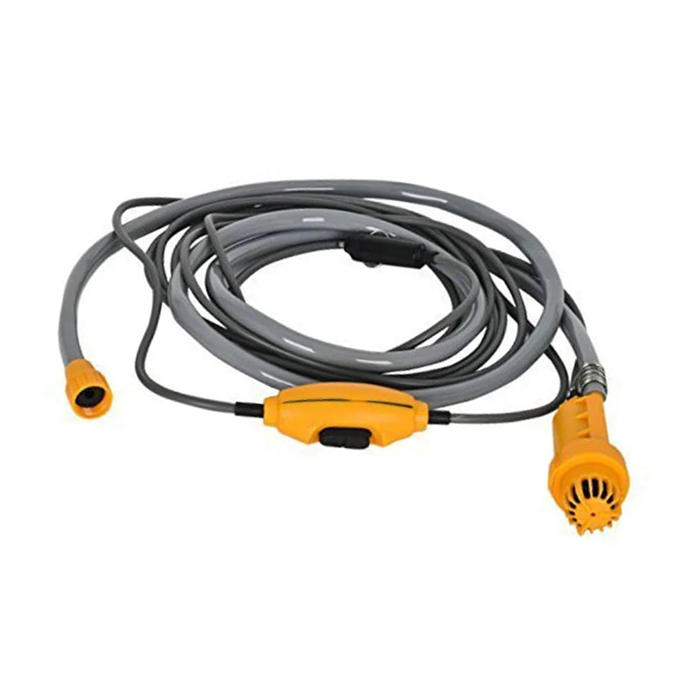 Portable Shower Kit with Pump, 6 Meter Cable, Max 2.5L Per Minute J795