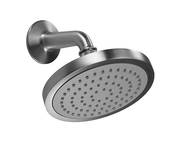 Matte Black Single-Function Brass Showerhead Kit Q5969