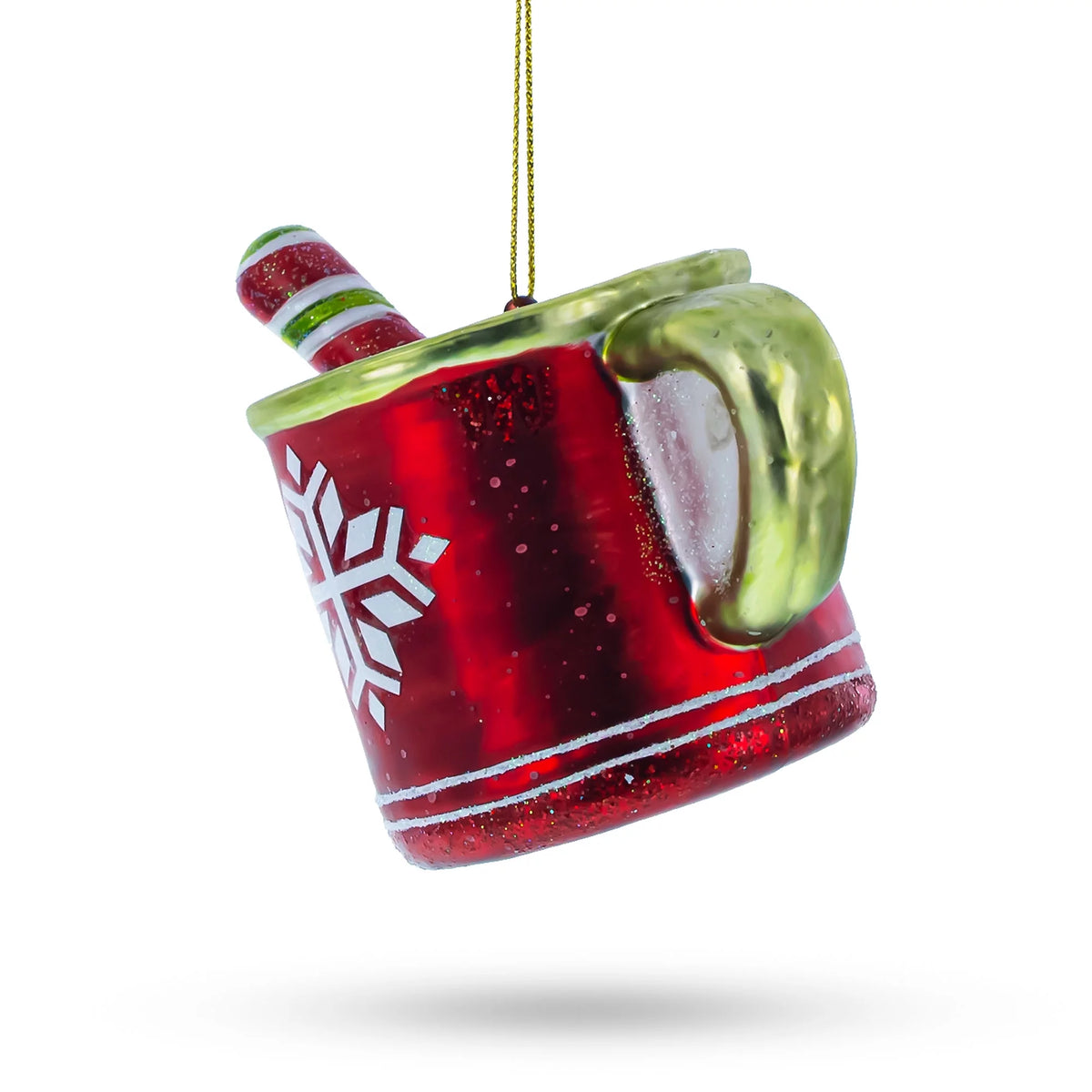 Blown Glass Christmas Ornament W9278