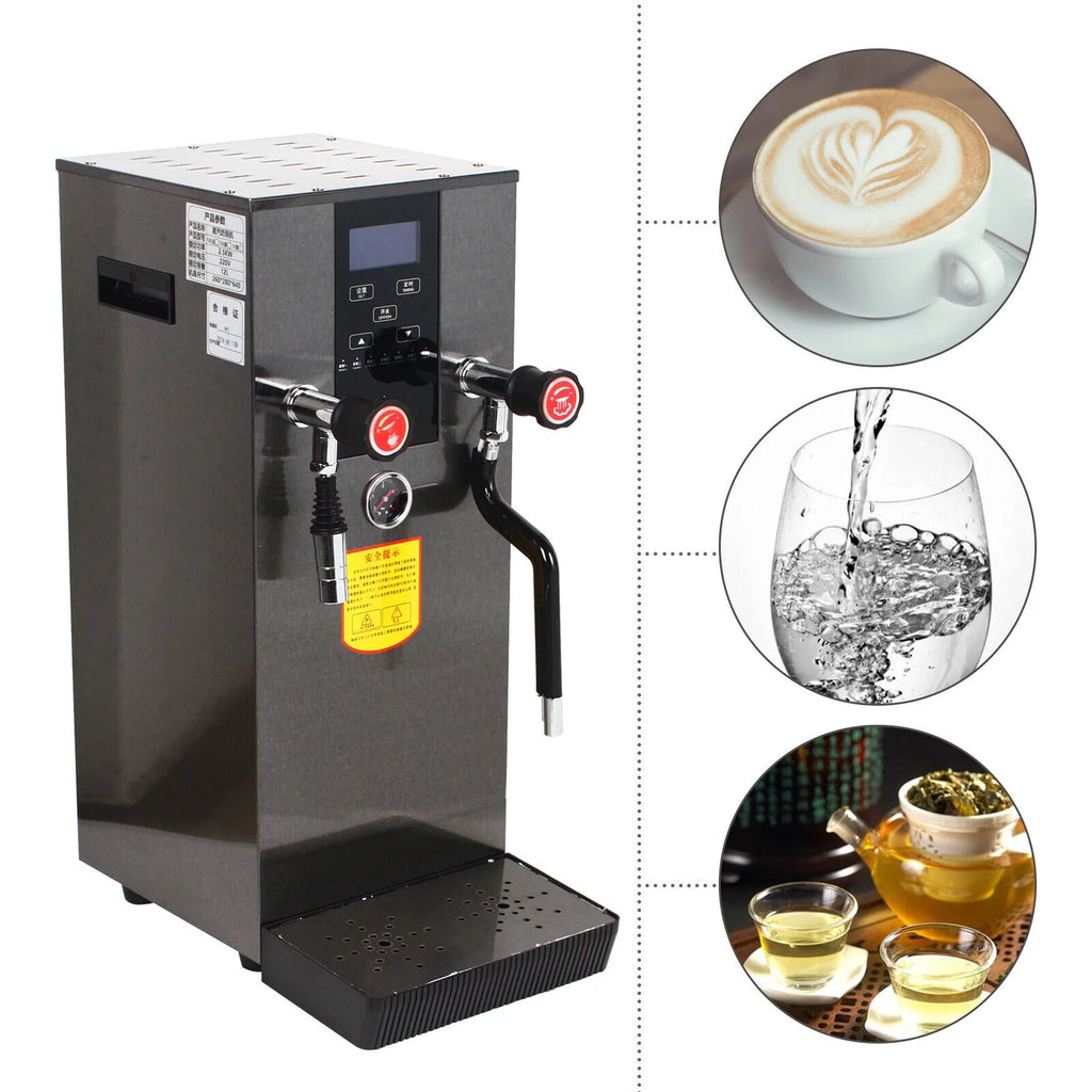 2500W 110V Commercial Stainless Steel Espresso Coffee Machine X890