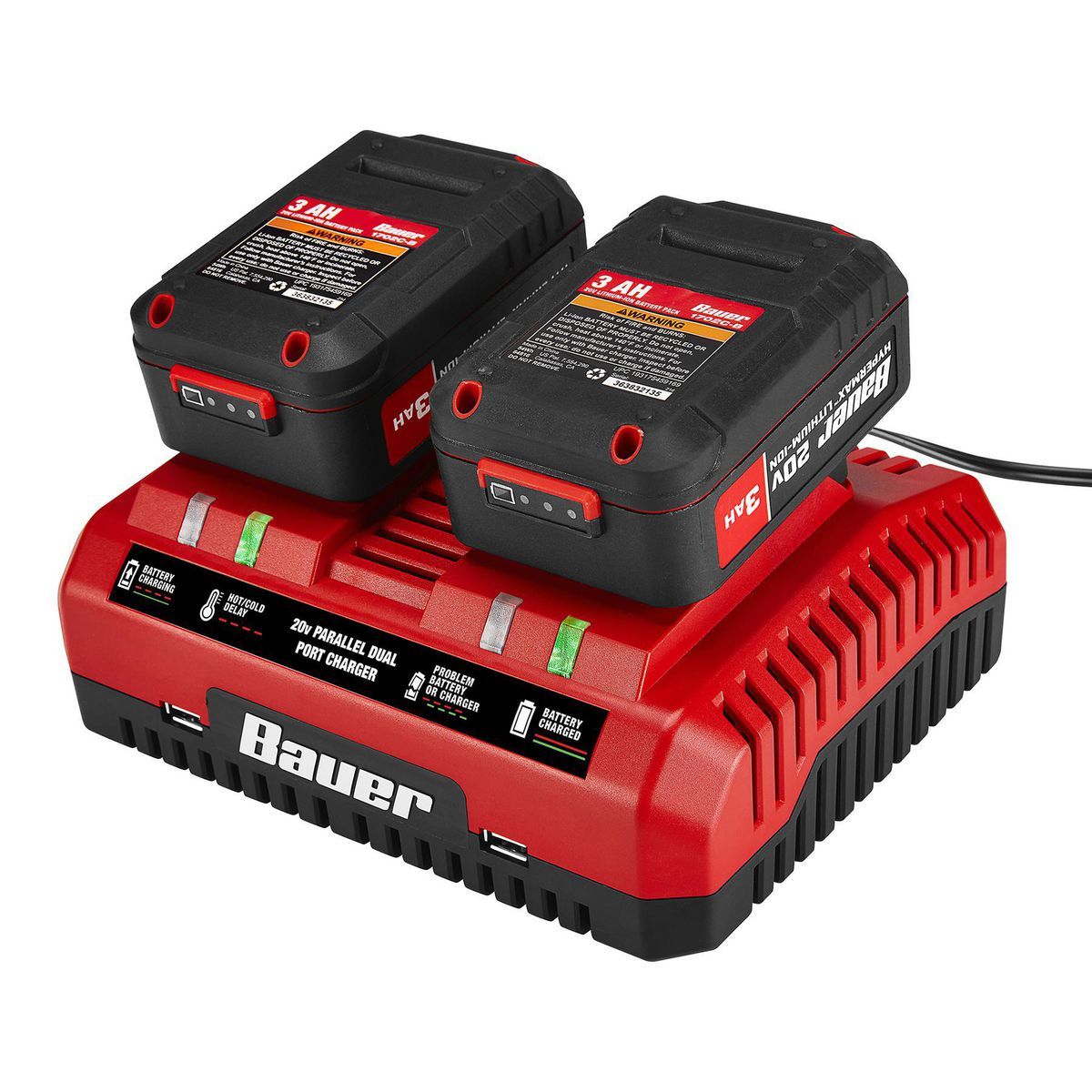 20V Dual-Port Charger U42672