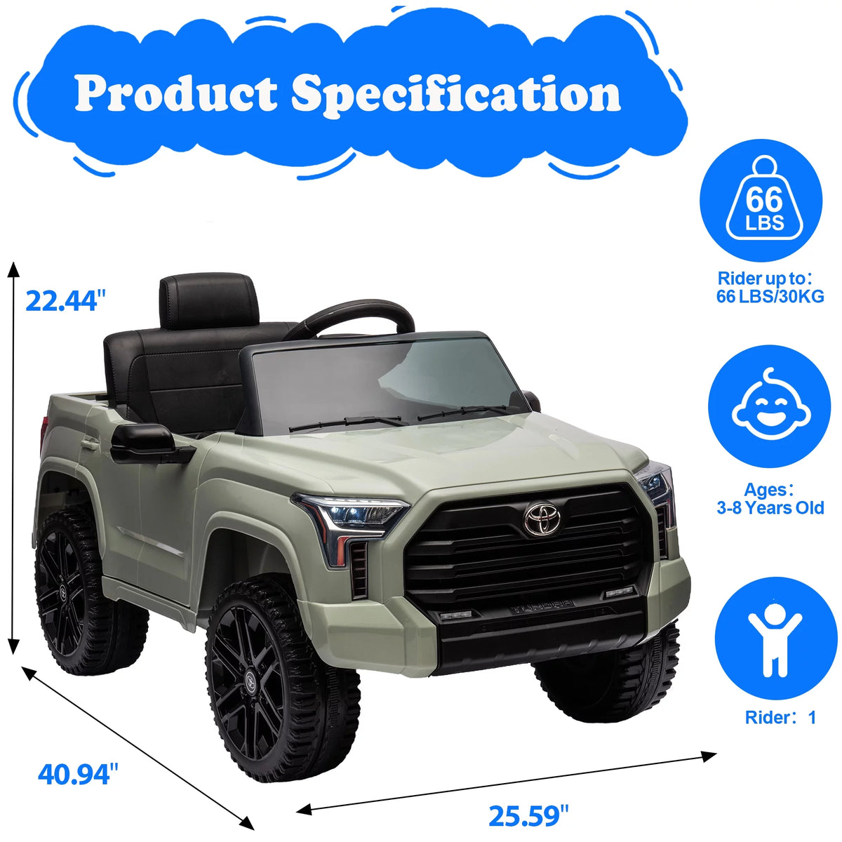 12V Ride On Car with Remote Control V694113