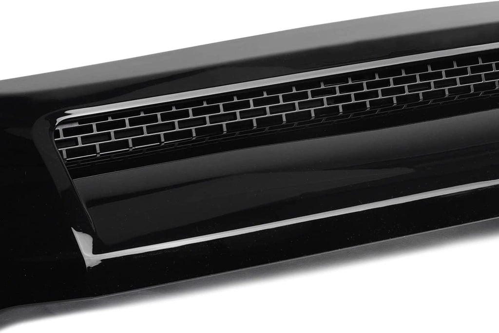 Black Front Upper Grille Hood Scoop G826928