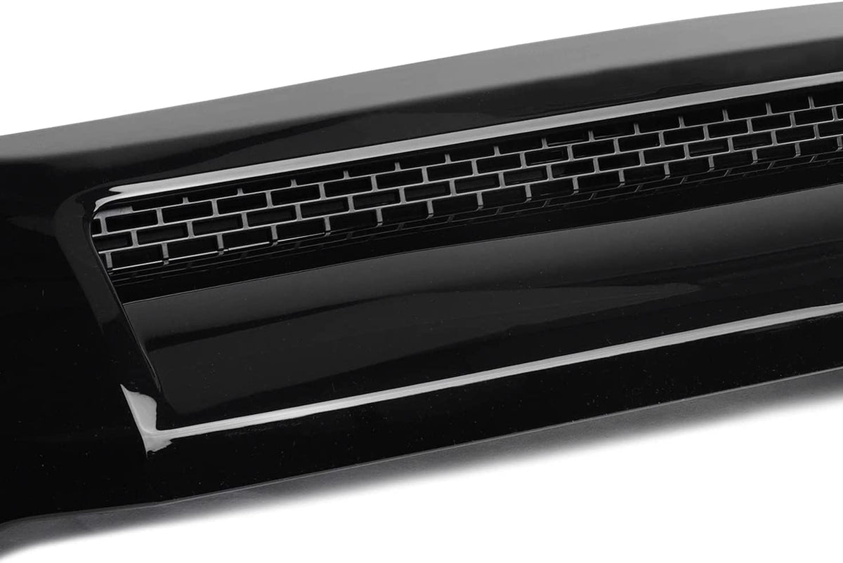 Black Front Upper Grille Hood Scoop G826928
