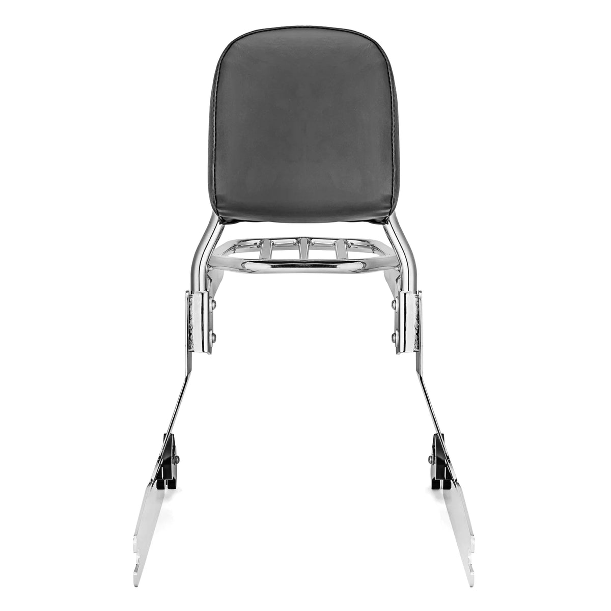 Chrome Passenger Backrest Sissy Bar and Luggage Rack for Harley Dyna N748240