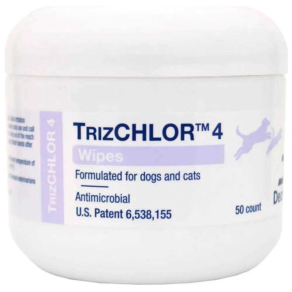 TrizCHLOR 4 Wipes for Dogs & Cats B84855
