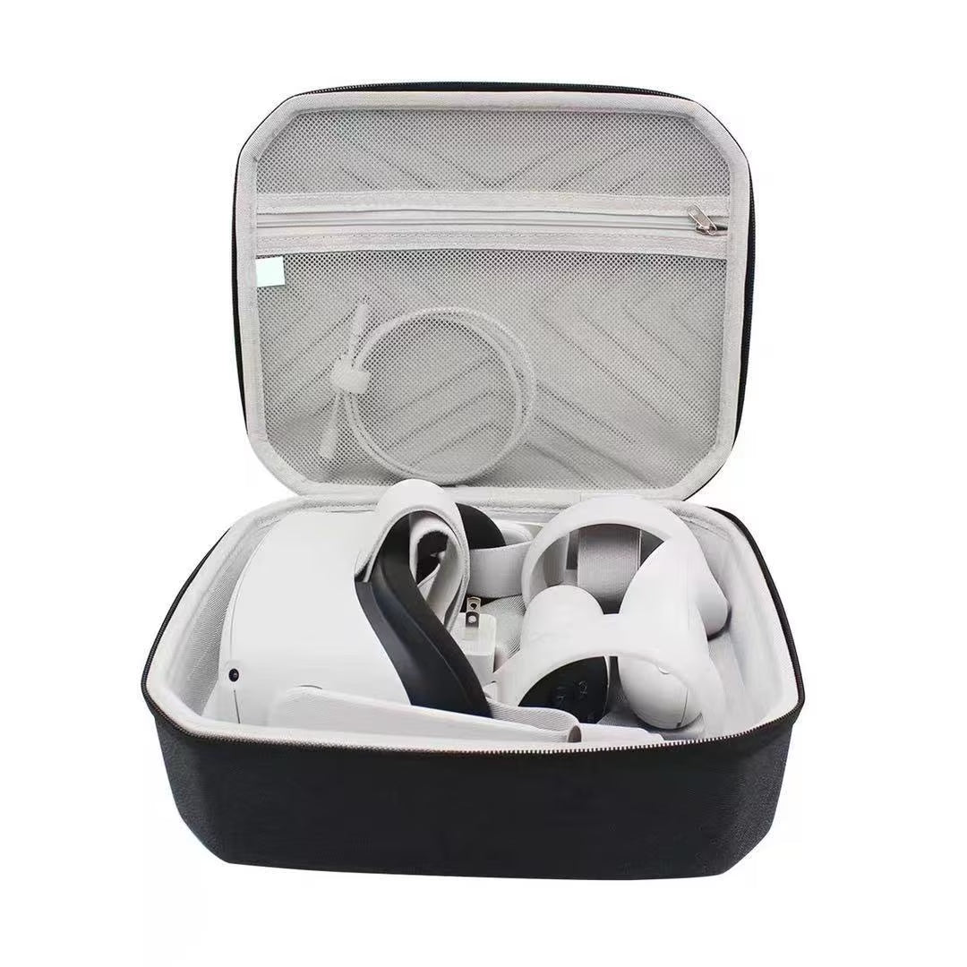 Black Pressure-Resistant Travel Storage Bag for VR Glasses P2148