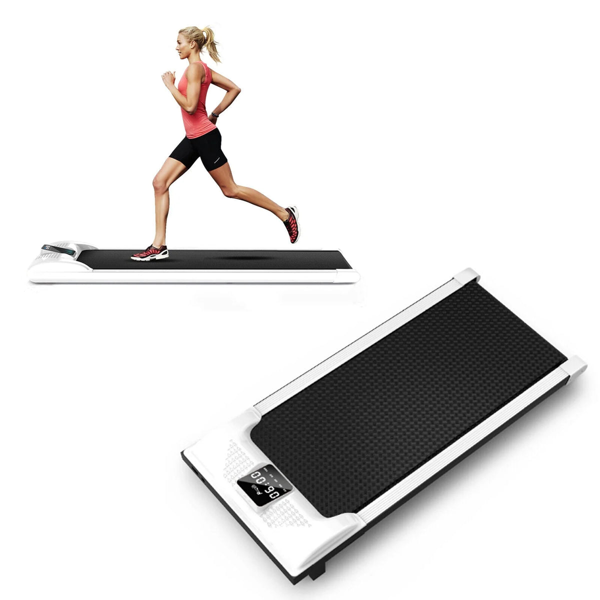 Electric Treadmill Portable Under-Desk Walking Pad 1-6KM/H E626