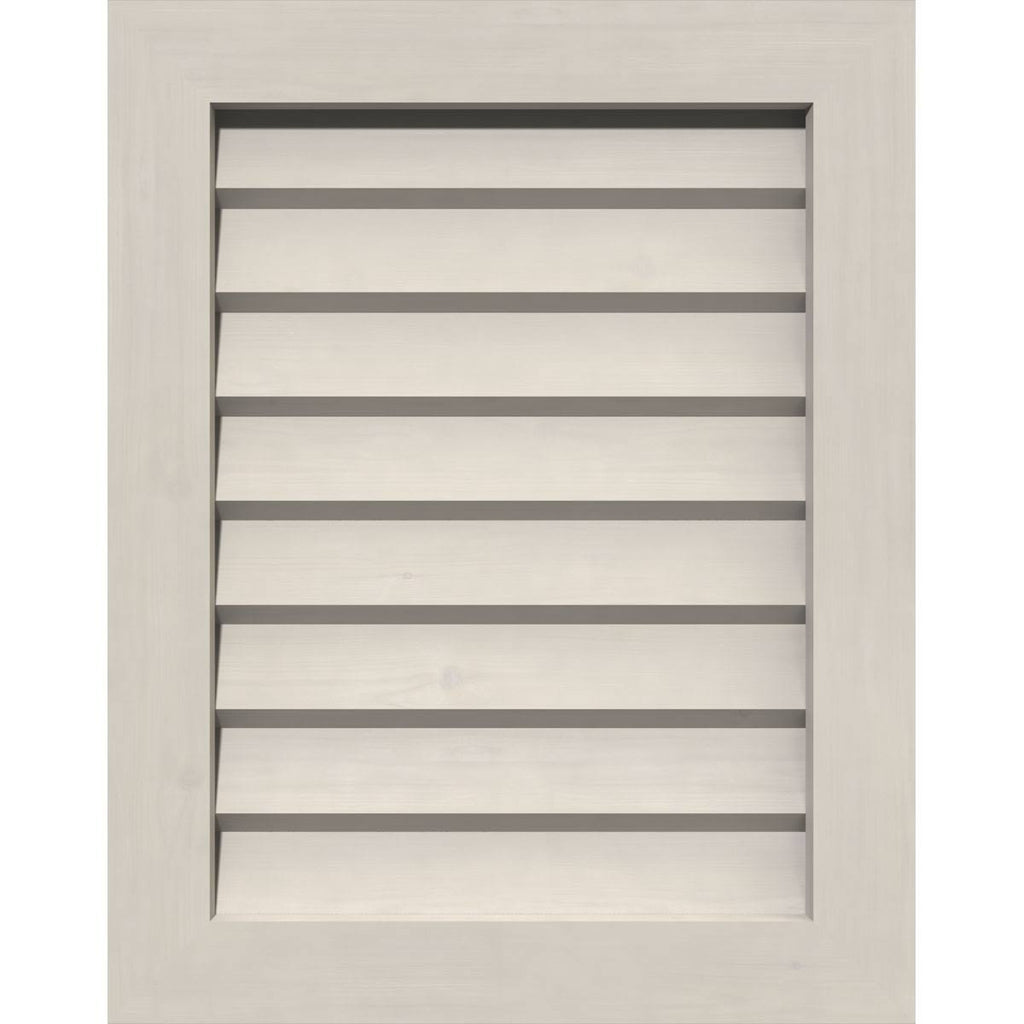Primed Vertical Gable Vent W22452