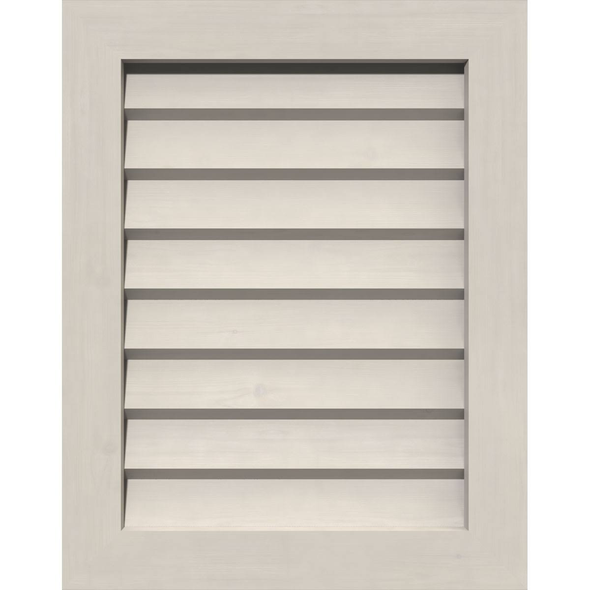 Primed Vertical Gable Vent W22452