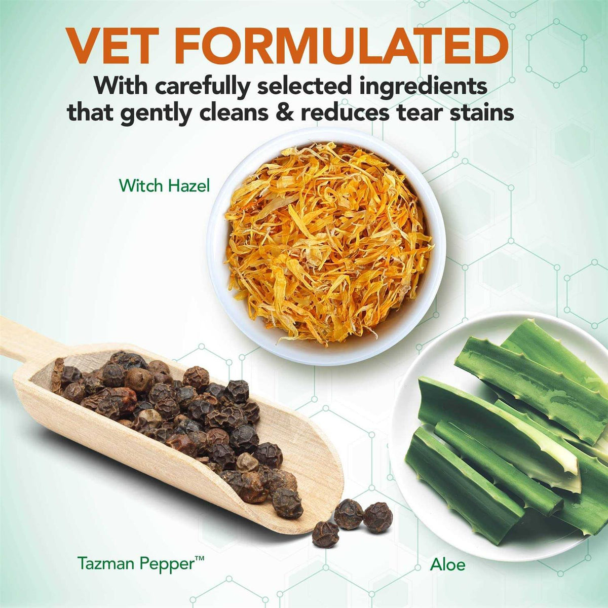 Aloe Vera & Witch Hazel Eye Cleansing Wipes for Dogs H615801