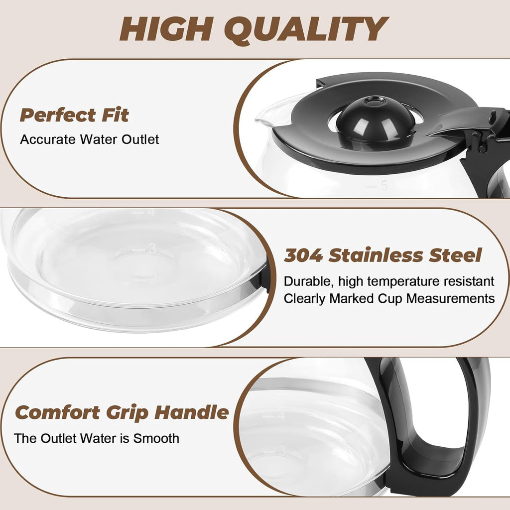 4-Cup Glass Carafe J8814