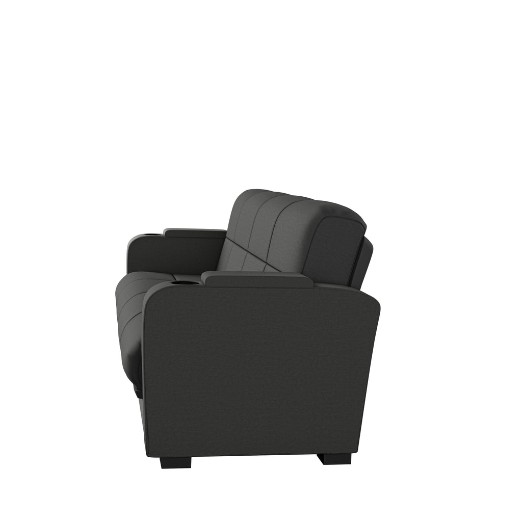Gray Microfiber Storage Arm Convert-a-Couch I654500