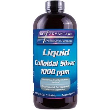 Colloidal Silver Liquid 1000 ppm 2 oz U601516