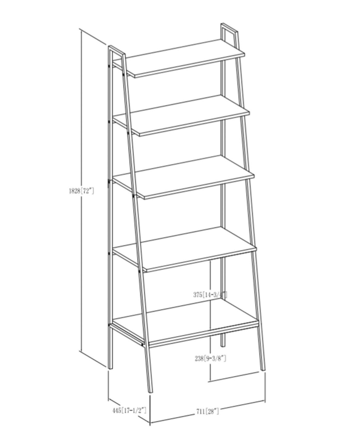 Brown Ladder Bookcase K741803