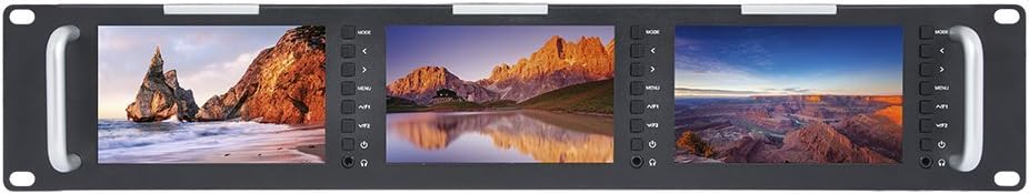 5 Inch Triple Rack Mount SDI LCD Monitor K892141