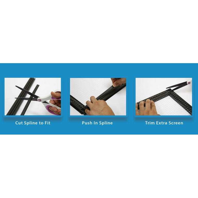 DIY SafeScreen Mesh Screen Kit V49367