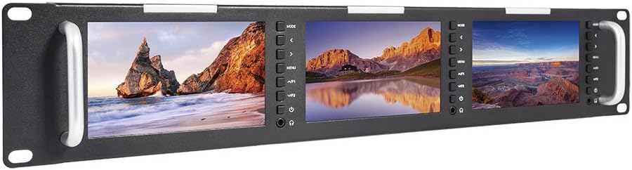 5 Inch Triple Rack Mount SDI LCD Monitor K892141