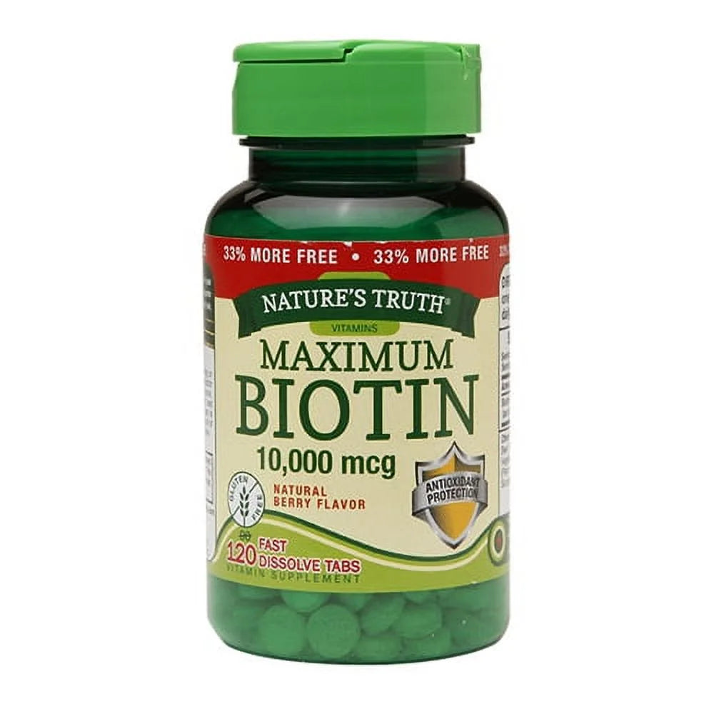 120 Ea 3 Pack Berry Flavor Biotin Tablets V469900