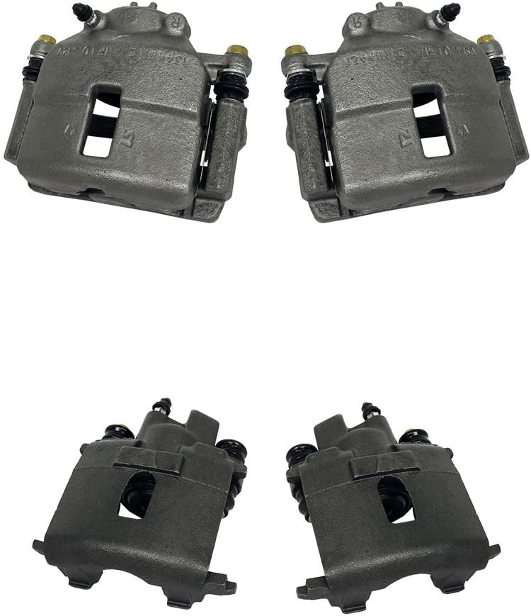 4 Piece Front and Rear Brake Calipers Hardware Kit T77004