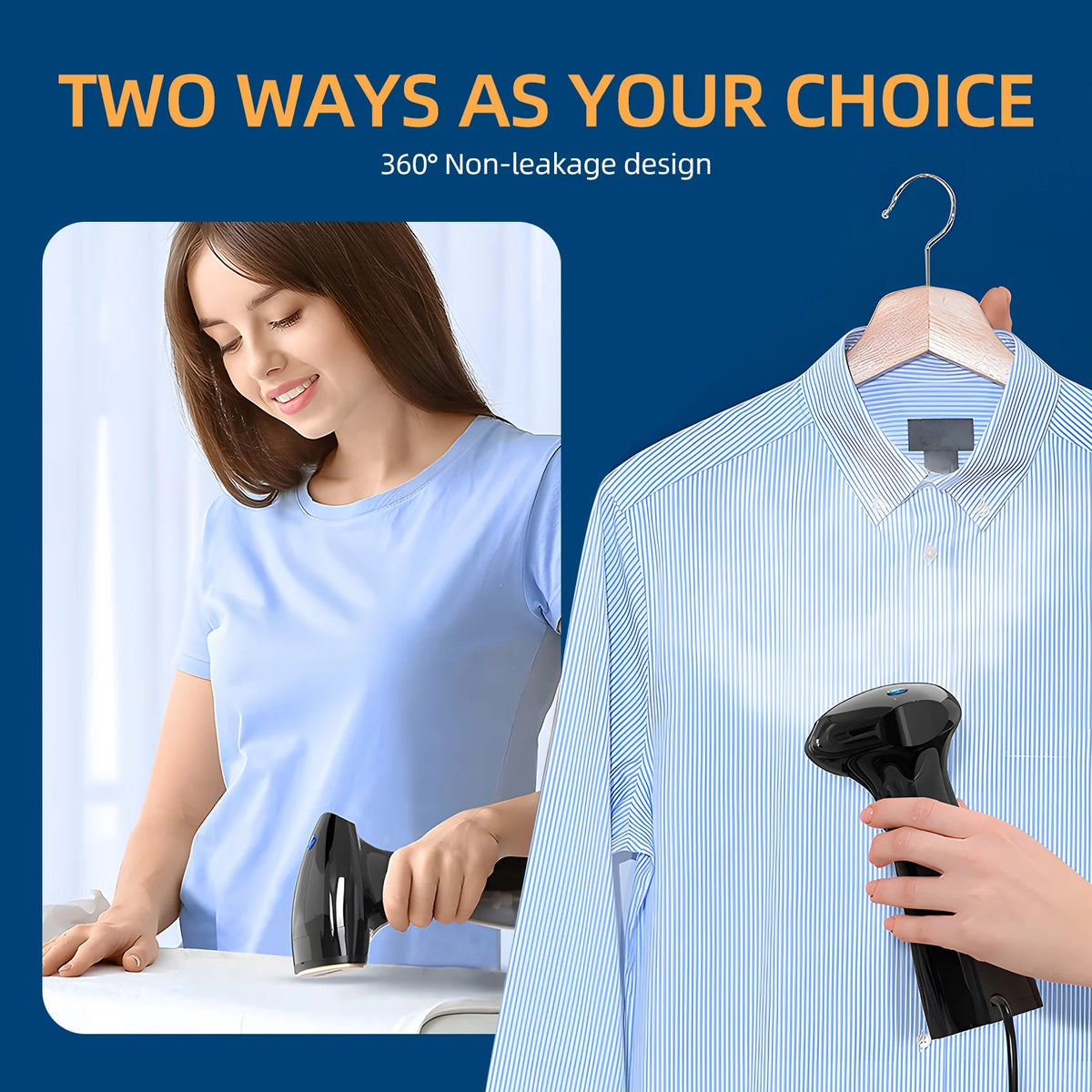 Portable 800W Handheld Garment Steamer S990