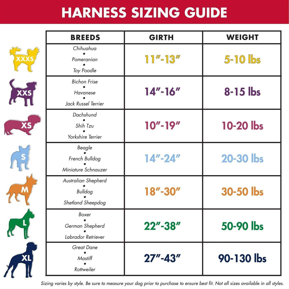 Adjustable Dog Harness D472793