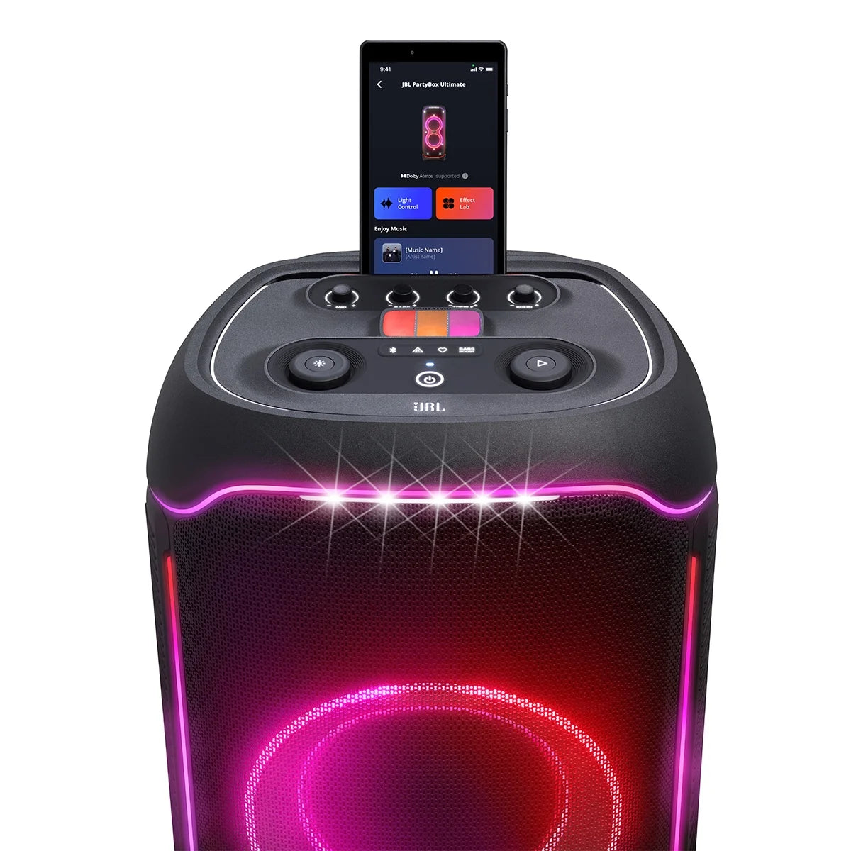 Waterproof Wi-Fi Party Speaker with Dolby Atmos O499