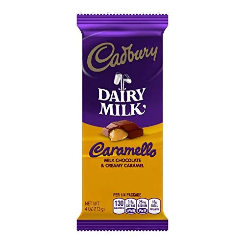 Milk Chocolate Caramel Candy Bar 4 Ounce (Pack of 14) B70513