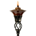 Brushed Copper Metal Torch E8766