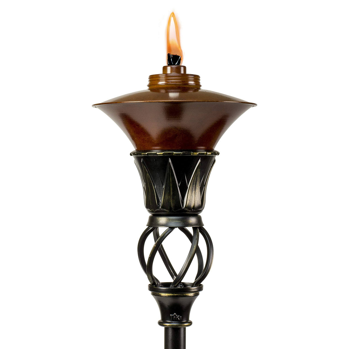 Brushed Copper Metal Torch E8766