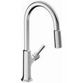 Chrome Single Handle Kitchen Faucet U497