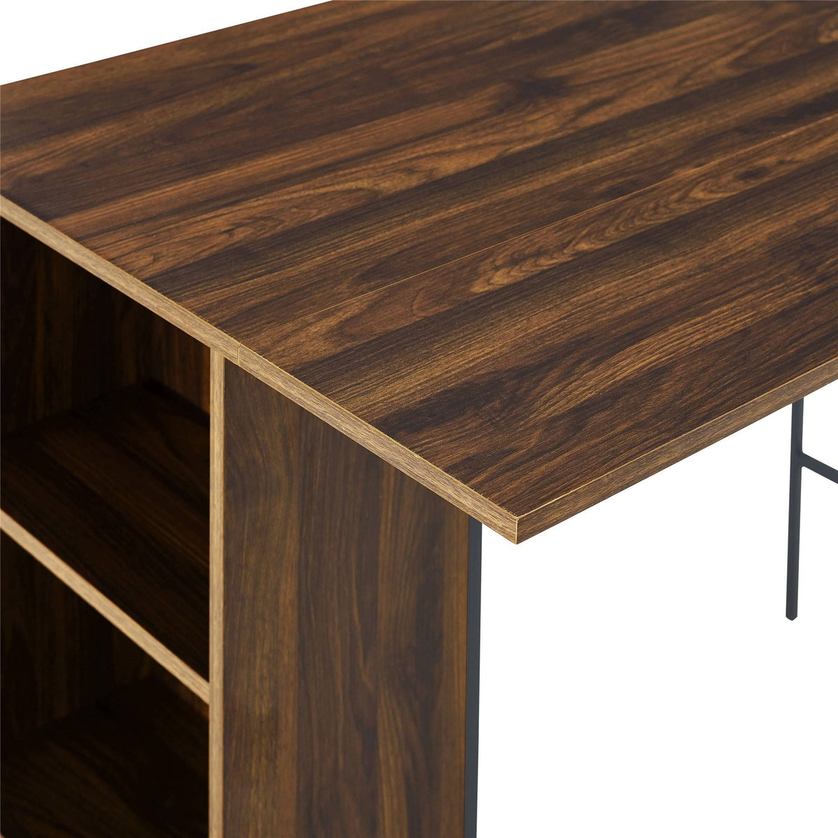 48-Inch Drop Leaf Storage Counter Table B35761