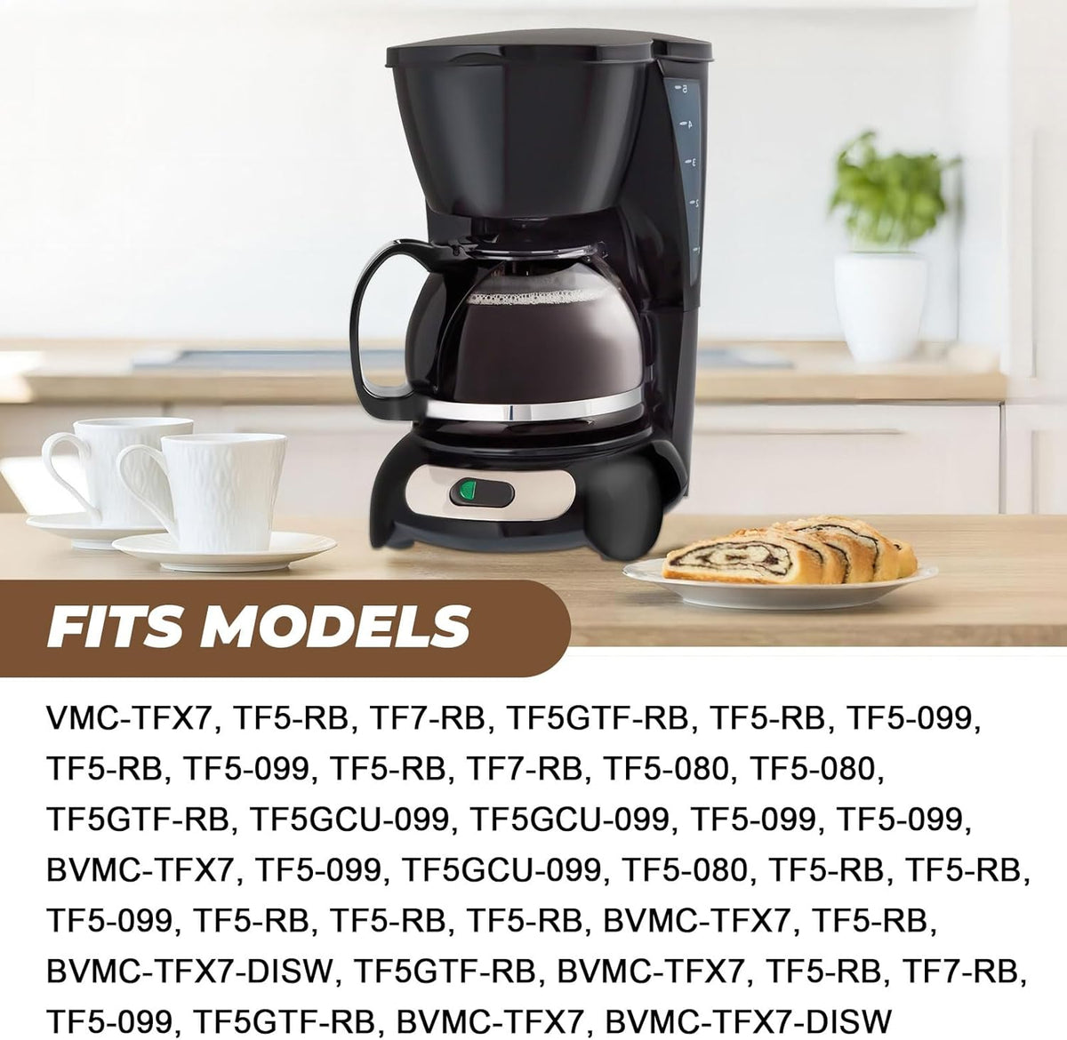4-Cup Glass Carafe J8814