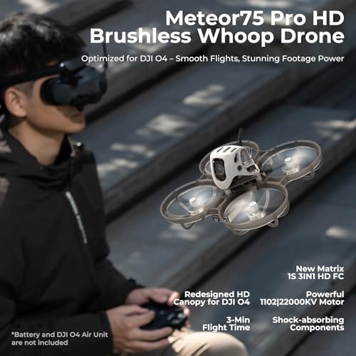 Brushless Whoop Quadcopter with 45mm 3-Blade Prop P39624