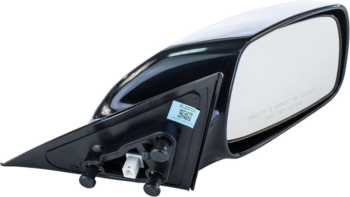 Right Passenger Side Unpainted Non-Heated Non-Folding Door Mirror Q50063