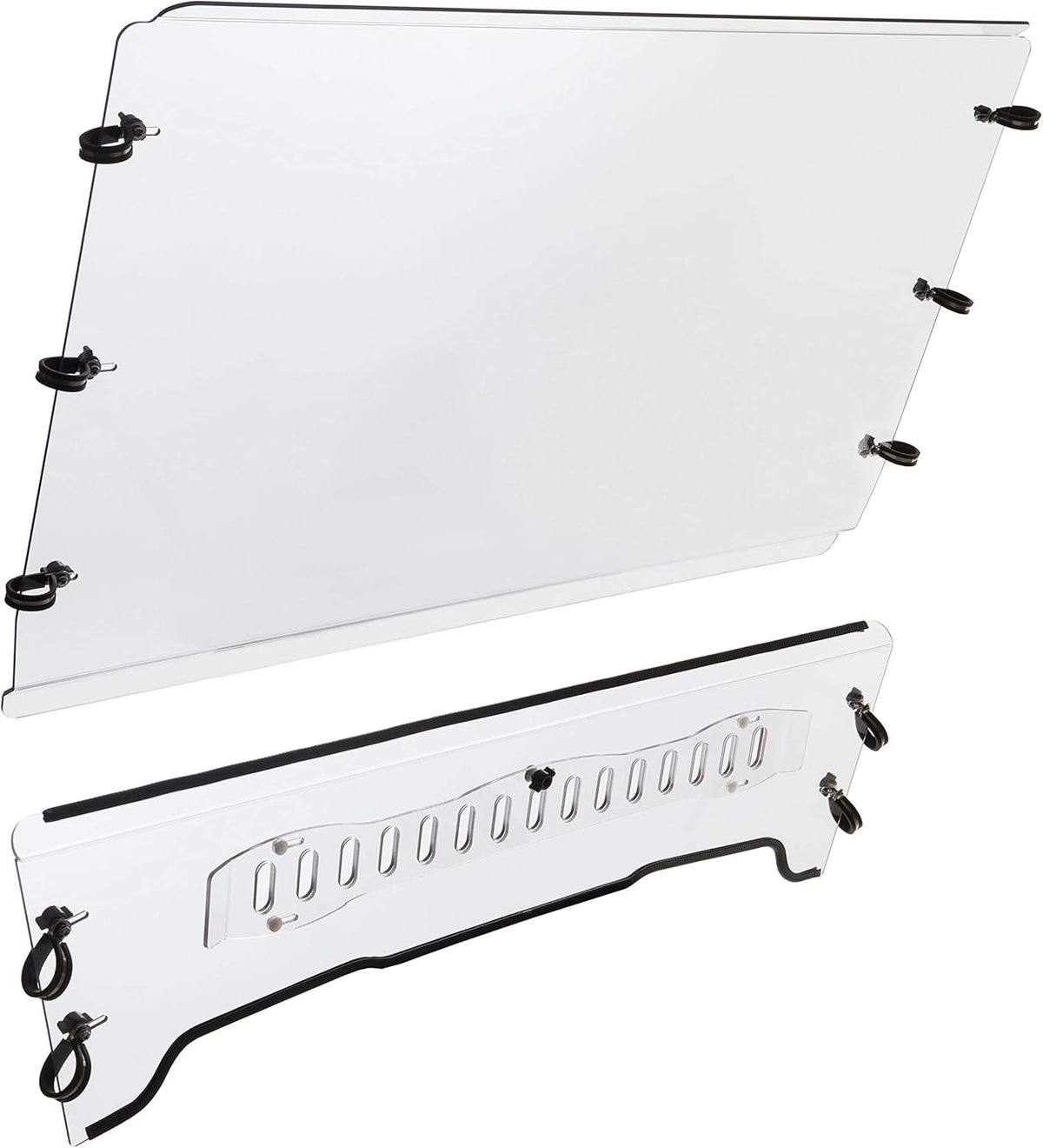 Front Vented Scratch Resistant Windshield P5356