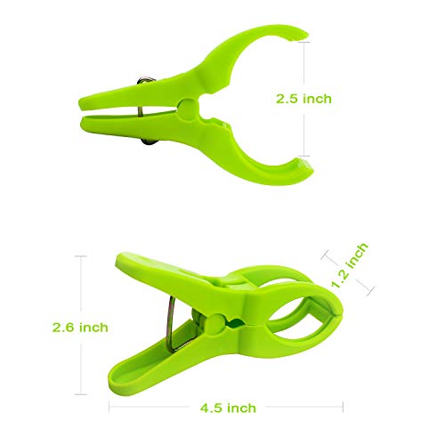 8 Pack Beach Towel Clips P247