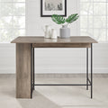 48-Inch Drop Leaf Storage Counter Table B35761