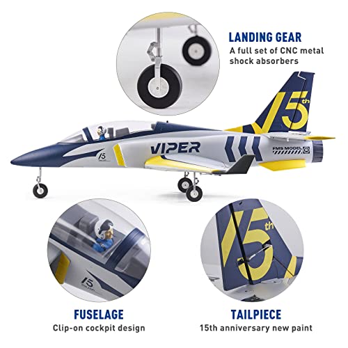 70mm Viper V2 EDF Navy Blue RC Airplanes PNP C834