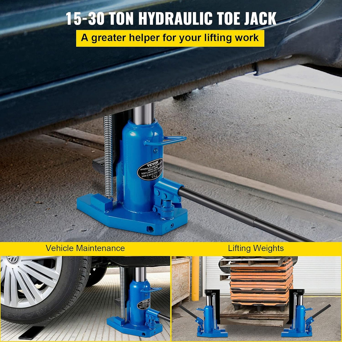 15 Ton Hydraulic Toe Jack R702549