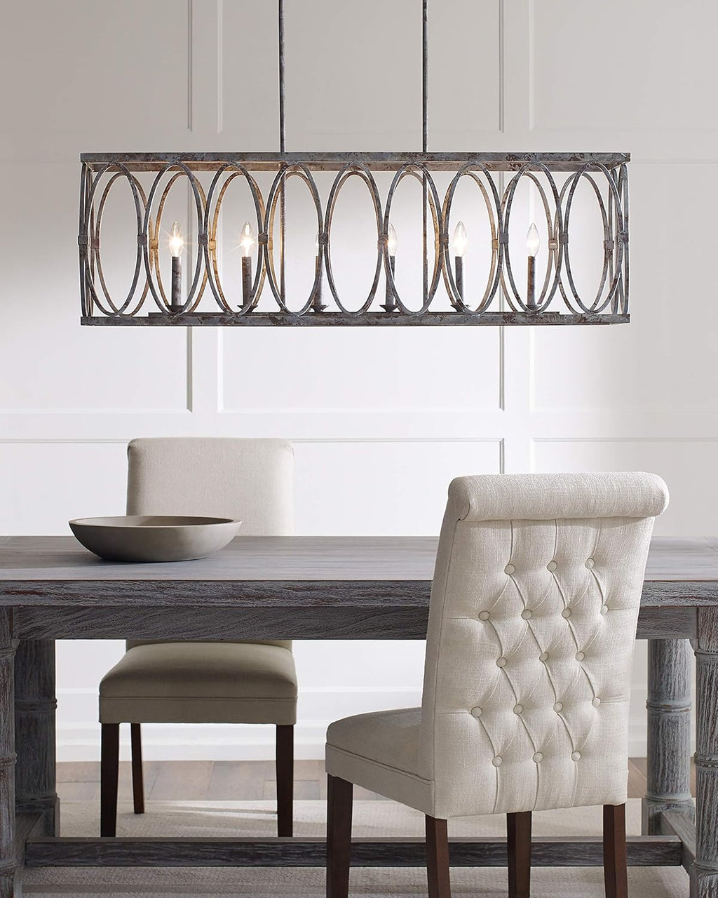 5-Light Outdoor Candle Chandelier U194081