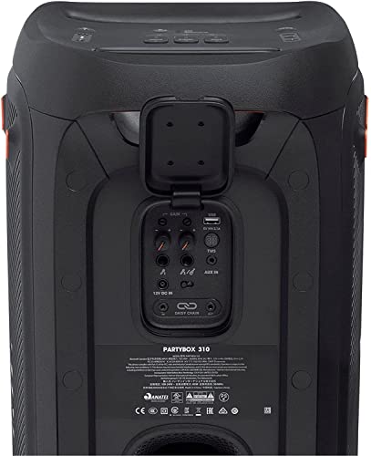 Portable Party Speaker with Long Lasting Battery, Black E400105