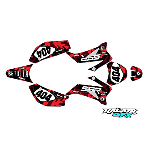 Smoke 16 Mil Dirt Bike Motorcycle Stickers Decal A584