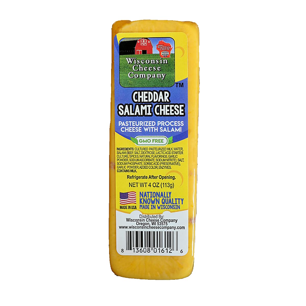 4 oz. Pack of 7 Blocks Cheese Assortment I369868